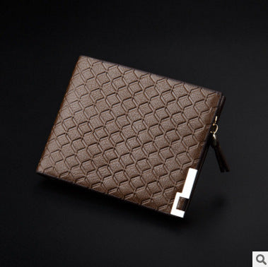Men's Plaid Wallet