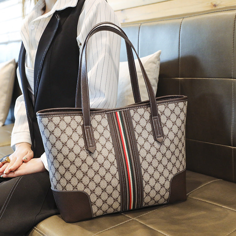 Women's Large Capacity Tote Shoulder Bag