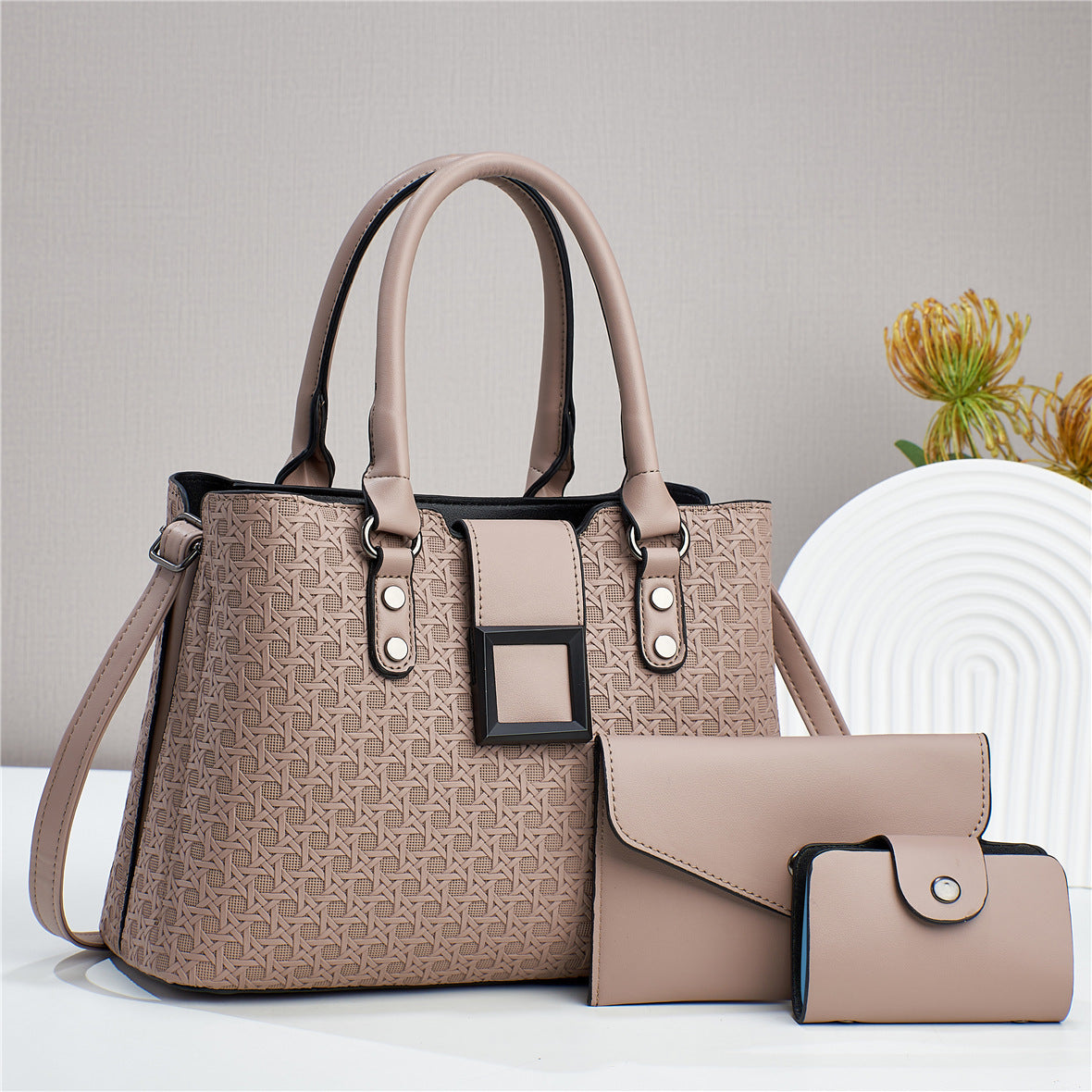Three-piece Women's One Shoulder Crossbody Bag