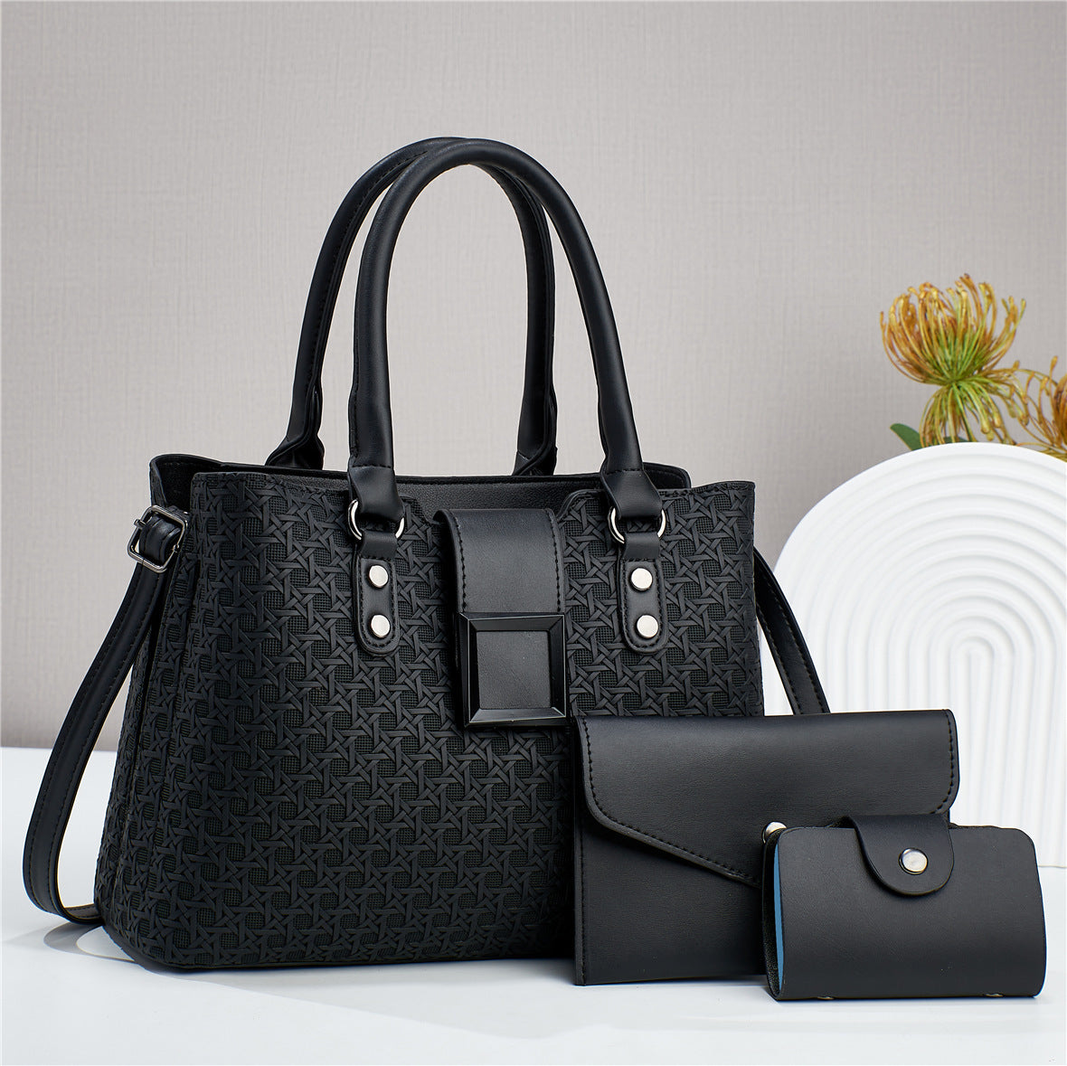 Three-piece Women's One Shoulder Crossbody Bag