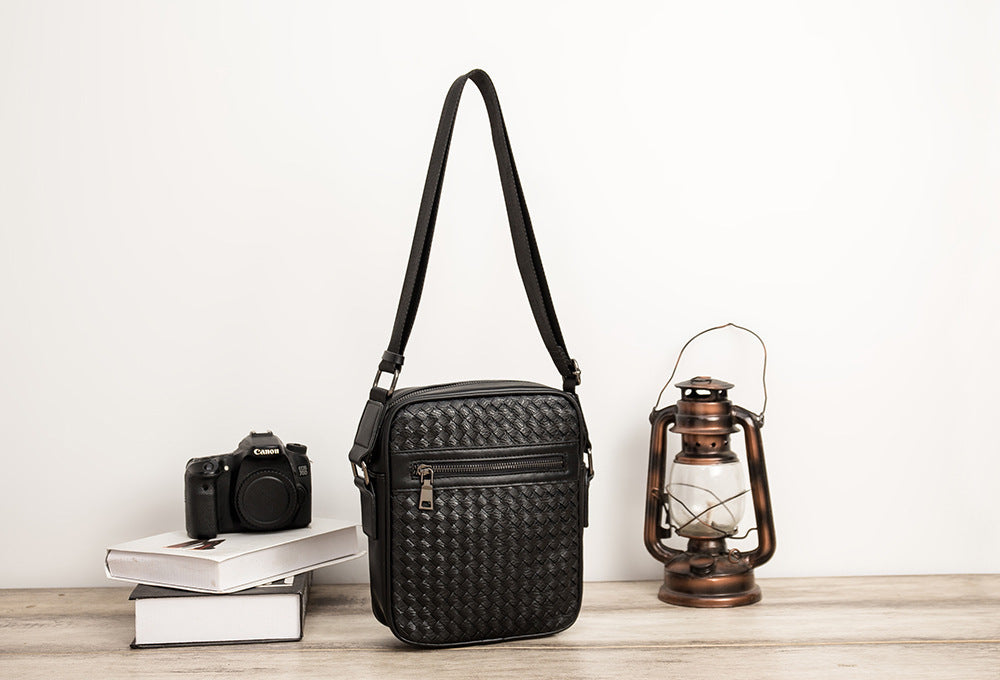 Men's Leather Shoulder Bag