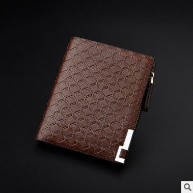 Men's Plaid Wallet