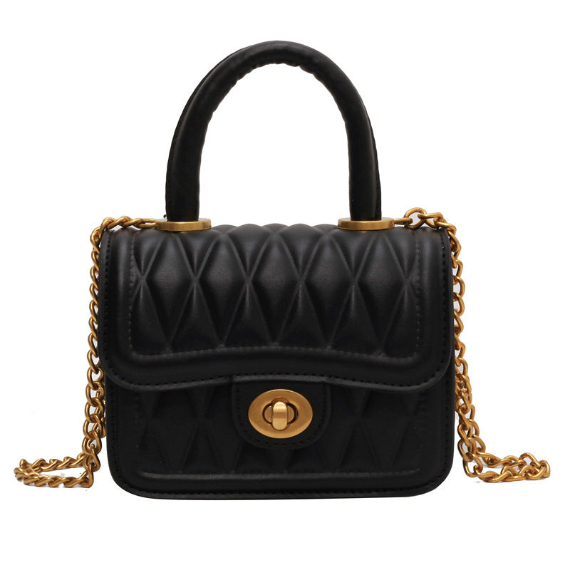 Women's Fashionable Diamond Chain Crossbody Bag