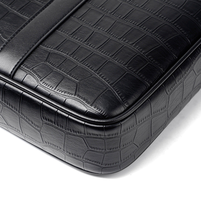 Men's PU Leather Business Handbag
