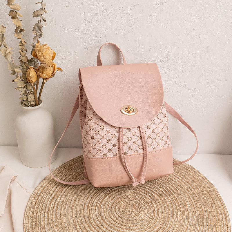 Trendy Retro Mini Backpack