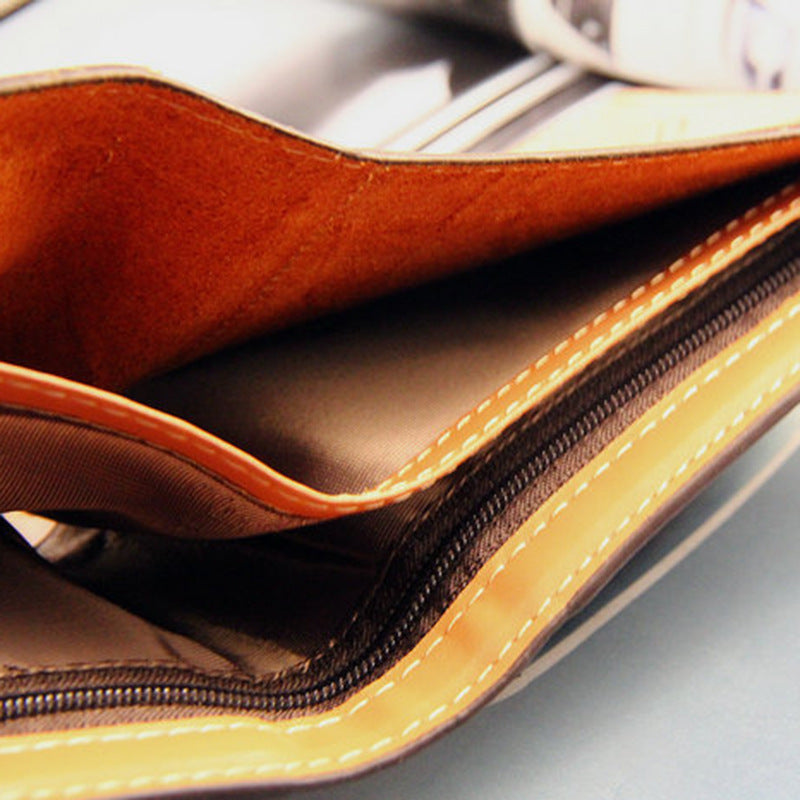 Men's Plaid Multi-Card Wallet