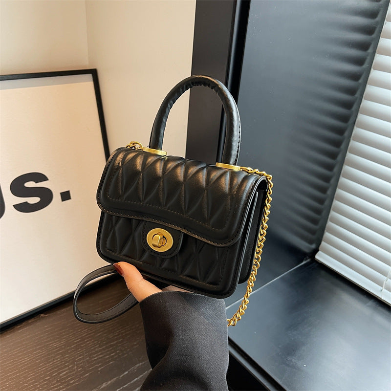 Women's Fashionable Diamond Chain Crossbody Bag