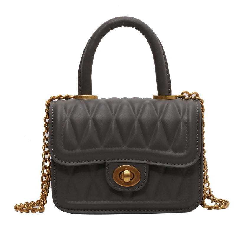 Women's Fashionable Diamond Chain Crossbody Bag
