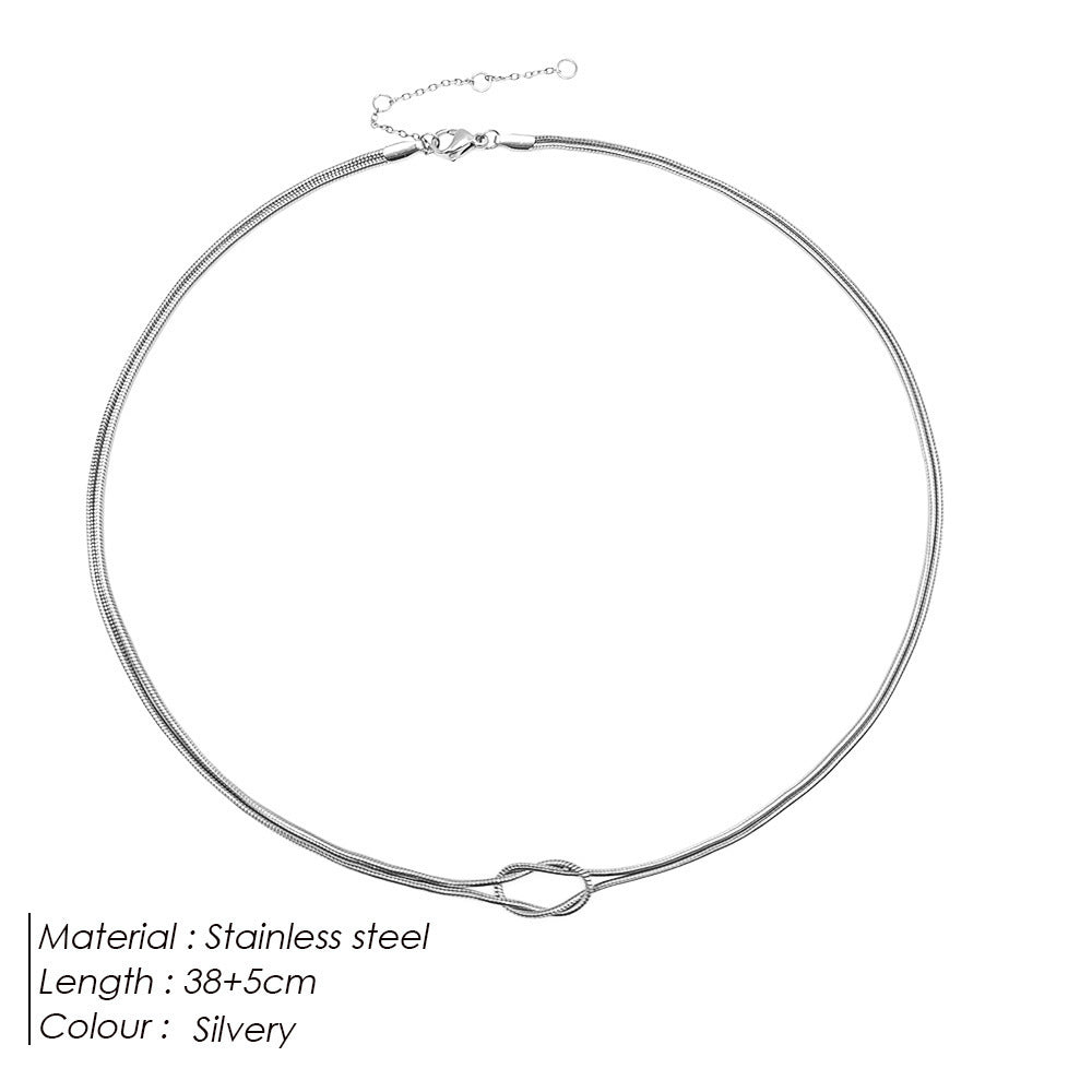 Women's Knotted Snake Chain