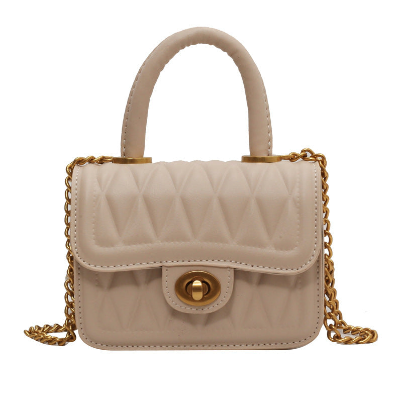 Women's Fashionable Diamond Chain Crossbody Bag