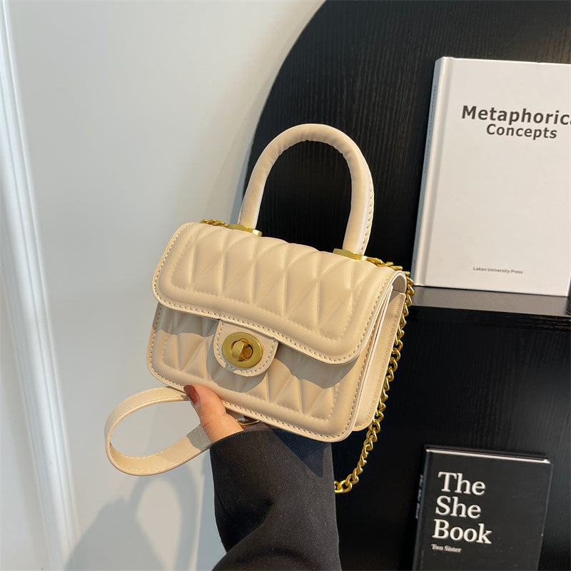 Women's Fashionable Diamond Chain Crossbody Bag