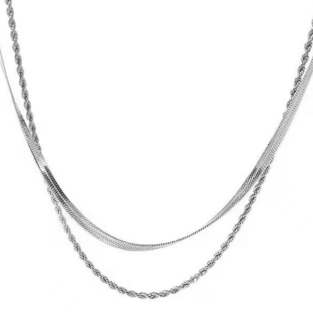 Retro Twist Necklace