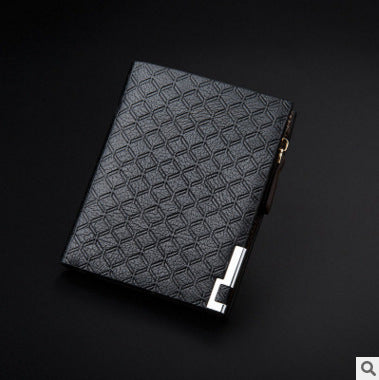 Men's Plaid Wallet