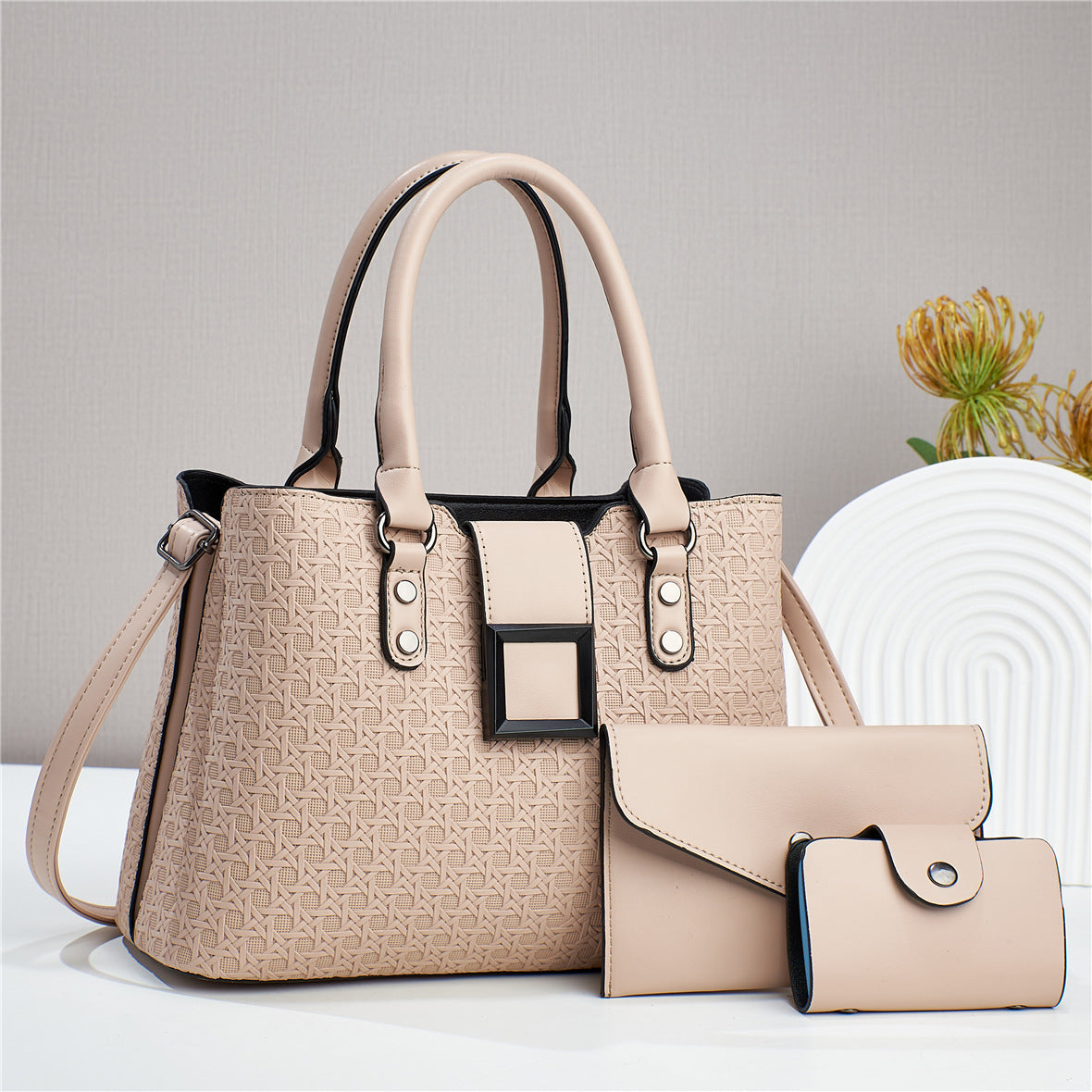 Three-piece Women's One Shoulder Crossbody Bag