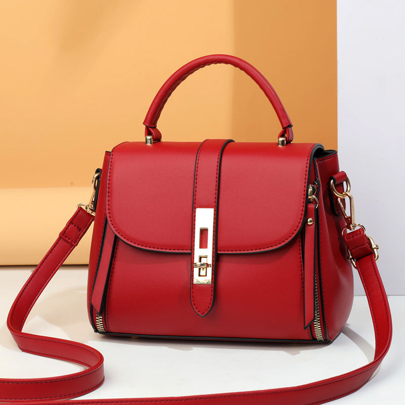 Women's Soft Leather Shoulder Bag