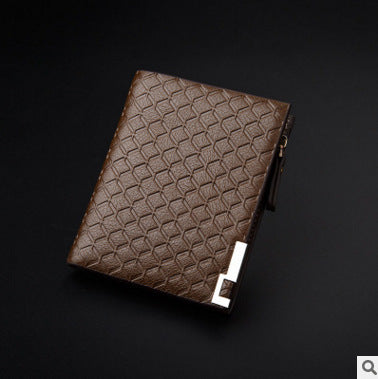 Men's Plaid Wallet