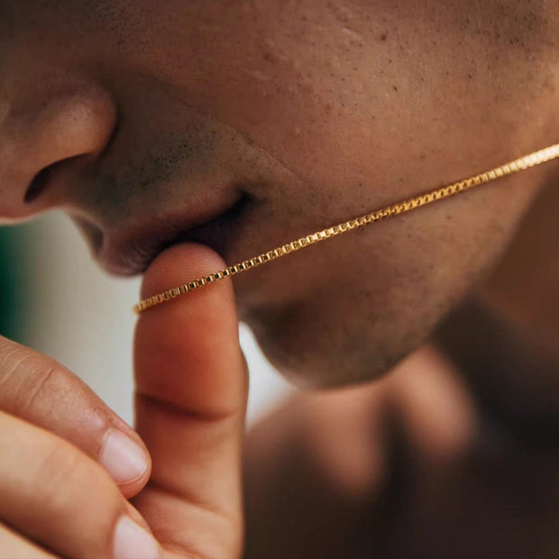 Unisex Box Chain Necklace