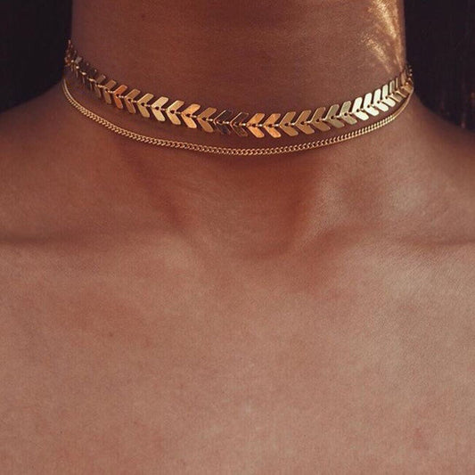Women's Two Layer Necklace