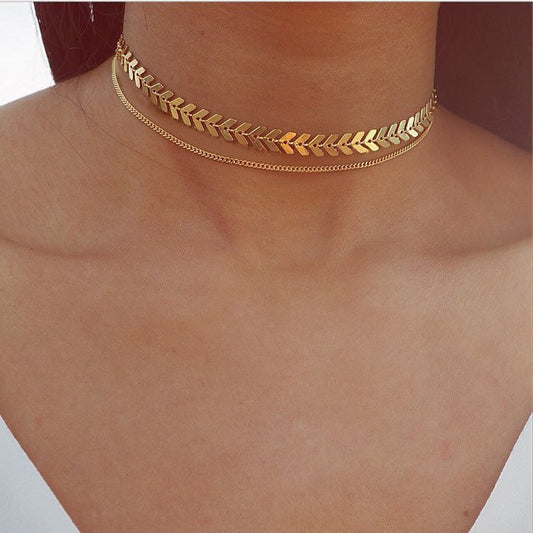 Women's Two Layer Necklace