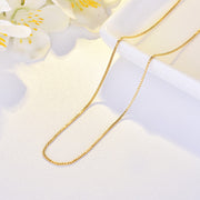 Unisex Box Chain Necklace