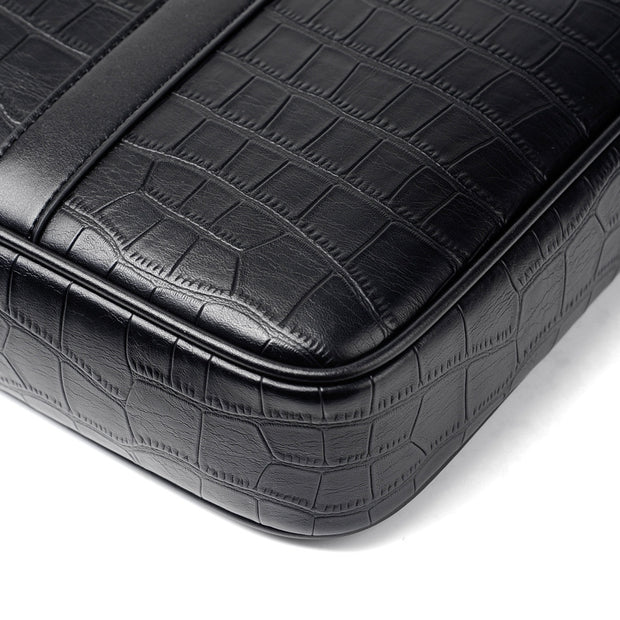 Men's PU Leather Business Handbag