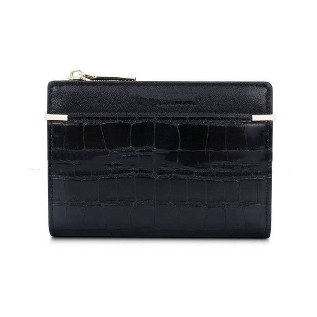 Women's Short Buckle Two Fold Small Purse