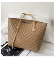 Diamond Check Bag Women's Shopping Bag Shoulder Underarm Bag