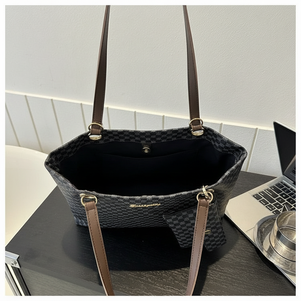 Large Capacity Retro Printed Shoulder Bag