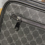 Plaid Men's Messenger Bag