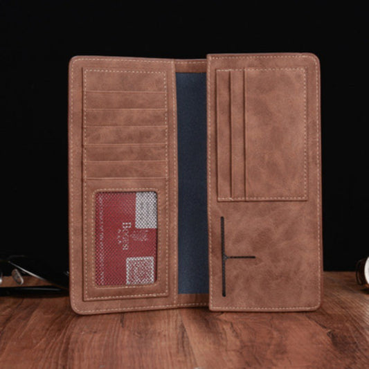 Men's Leather Foldable Wallet