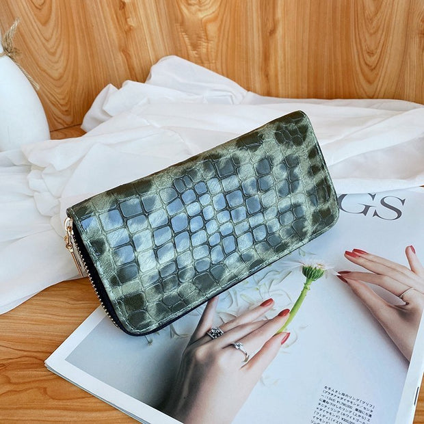 Ladies Leopard Patterned Purse