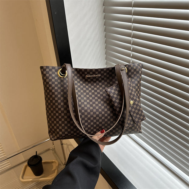 Large Capacity Retro Printed Shoulder Bag