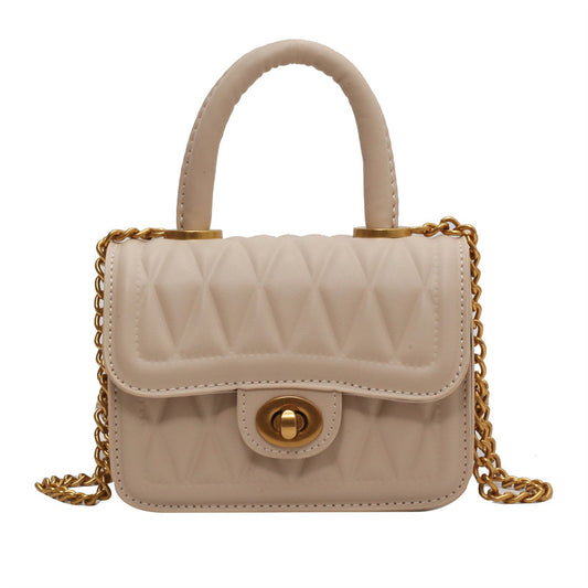 Women's Fashionable Diamond Chain Crossbody Bag