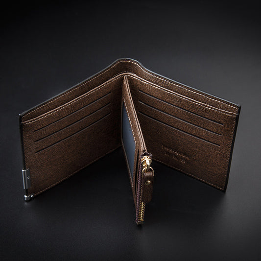 Men's Plaid Wallet