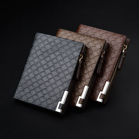 Men's Plaid Wallet