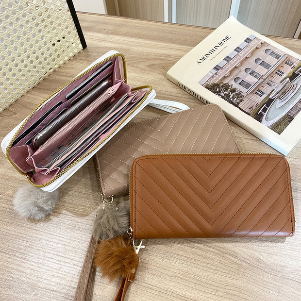 Women's Fashionable Multi Card Pocket Purse