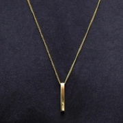 Men's Gold Pendant Necklace