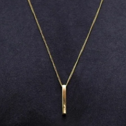 Men's Gold Pendant Necklace