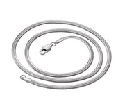Flat Snake Bone Chain