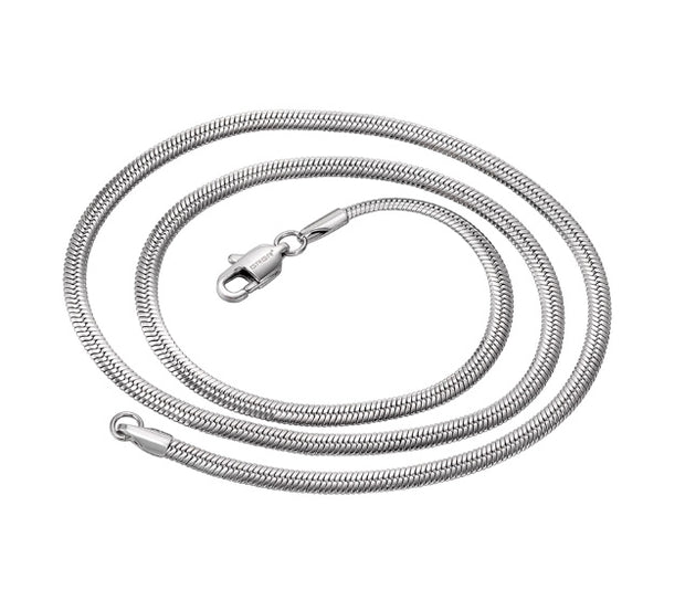 Flat Snake Bone Chain