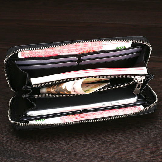 Men's Crocodile Skin Wallet