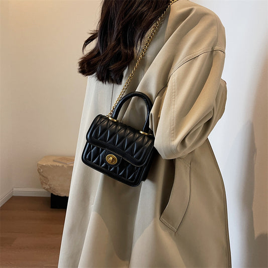 Women's Fashionable Diamond Chain Crossbody Bag