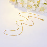 Unisex Box Chain Necklace