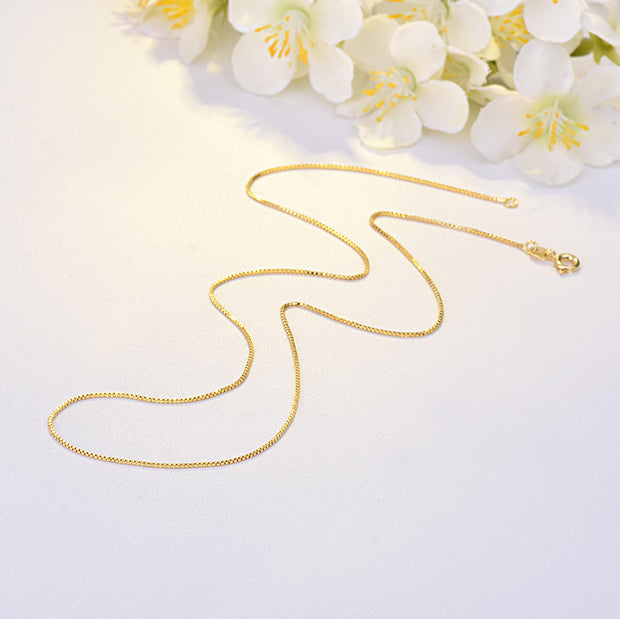 Unisex Box Chain Necklace