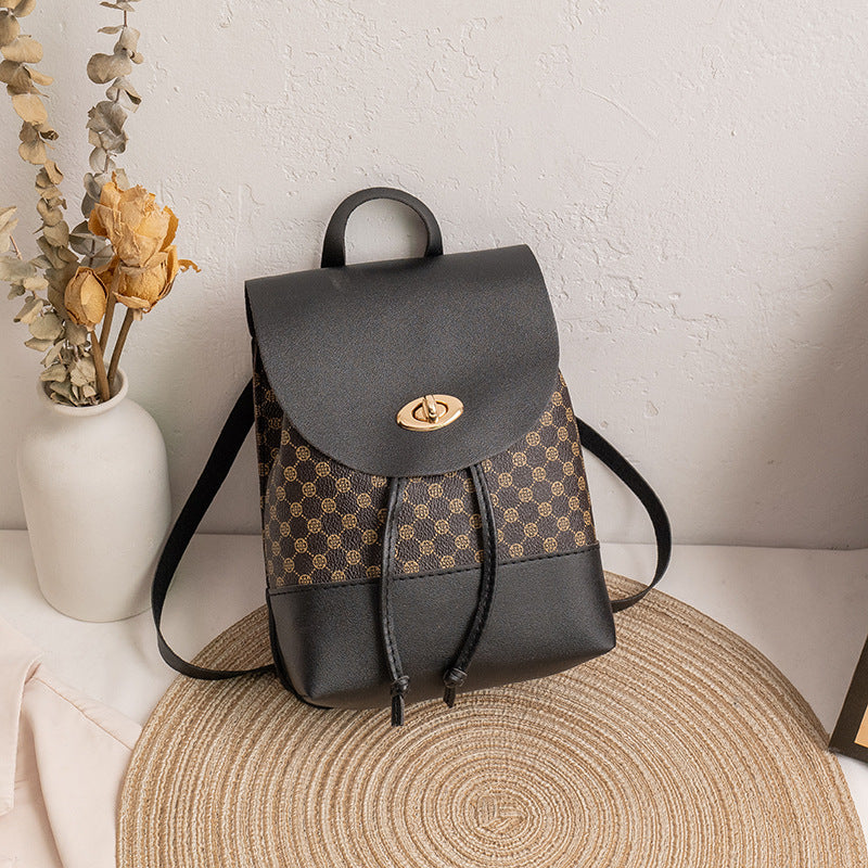Trendy Retro Mini Backpack