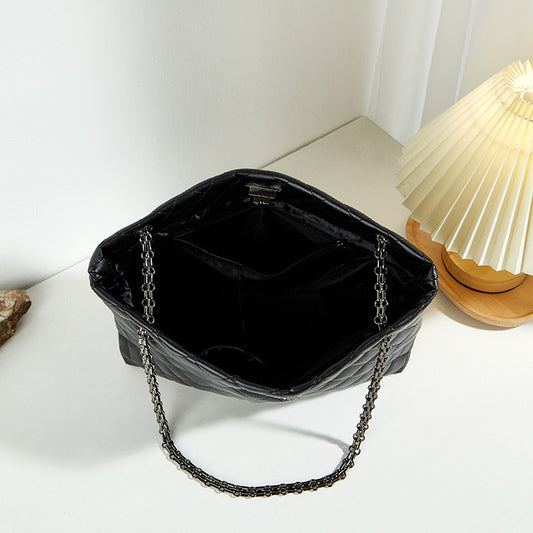 Women's Plaid Chain Bag