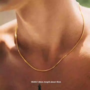 Unisex Box Chain Necklace